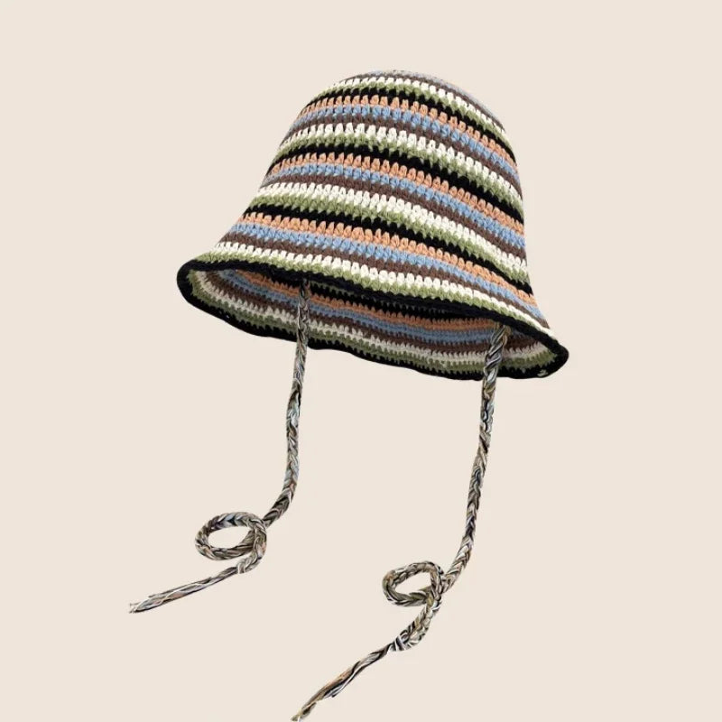 Siren Crochet Flower Bucket Hat
