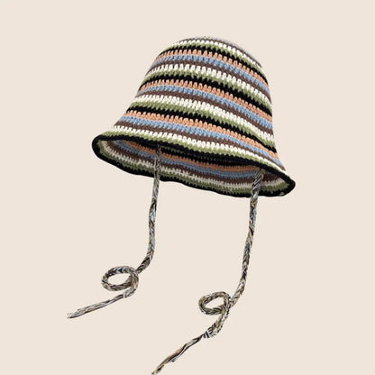 Siren Crochet Flower Bucket Hat