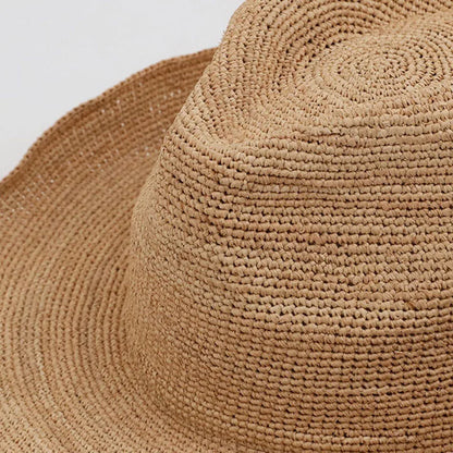 Raffia Wide Brim Sun Hat