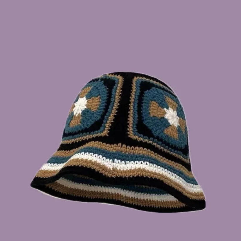Siren Crochet Flower Bucket Hat