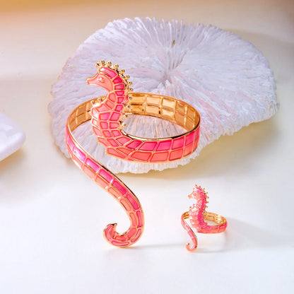 Siren Seahorse Jewelry Set