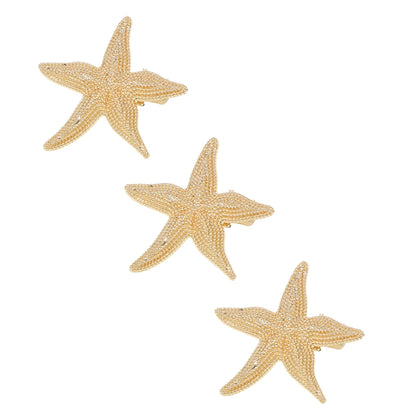 Golden Ocean Hair Clips