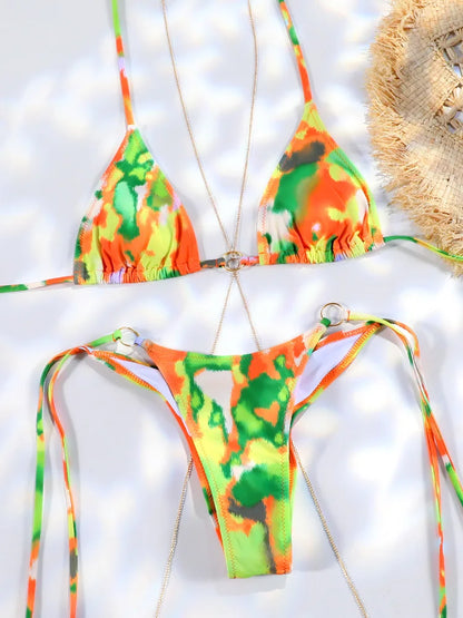 Sunset Wave Bikini Set