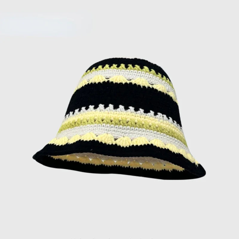 Siren Crochet Flower Bucket Hat