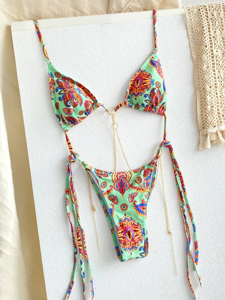 Sunset Wave Bikini Set