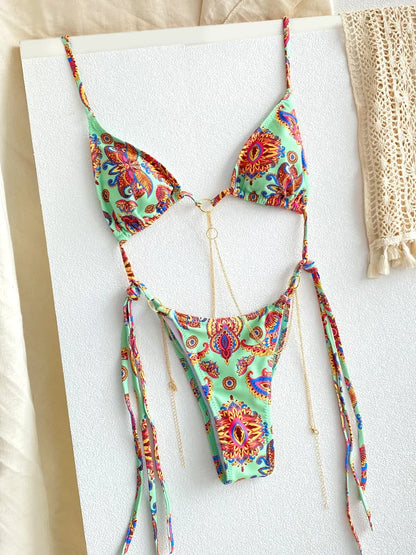 Sunset Wave Bikini Set
