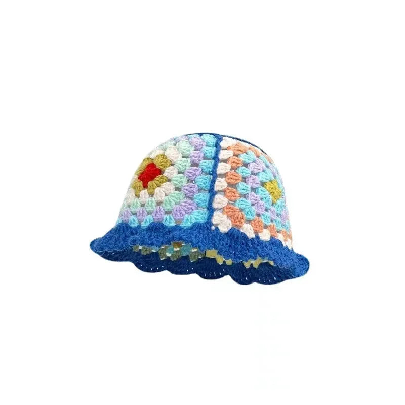 Siren Crochet Flower Bucket Hat