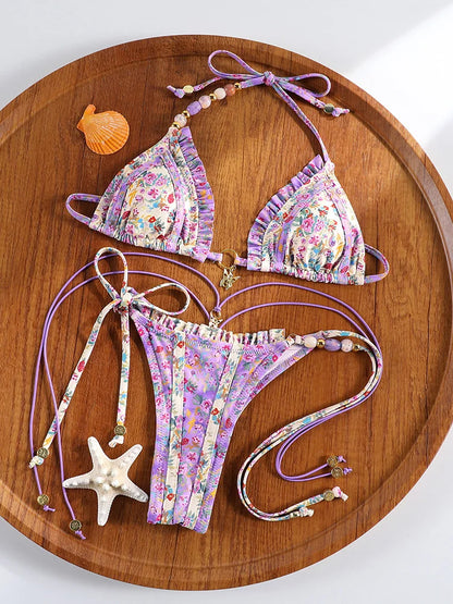 Ocean Bloom Bikini Set