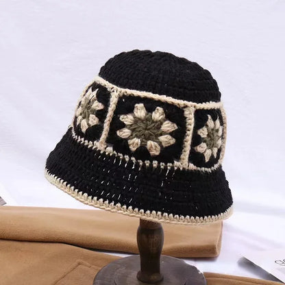Siren Crochet Flower Bucket Hat