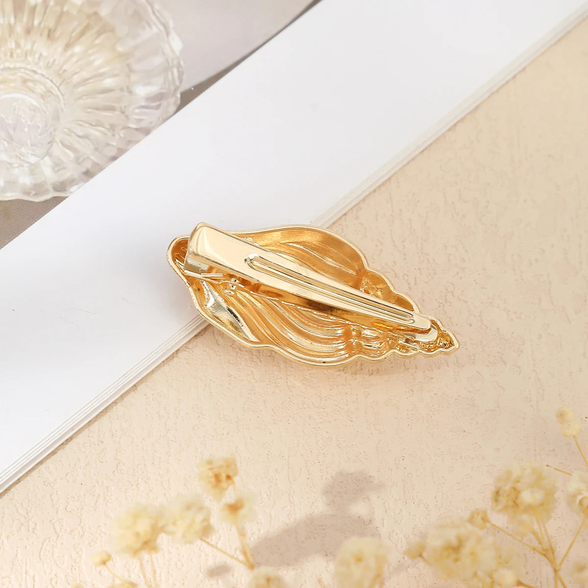 Golden Ocean Hair Clips