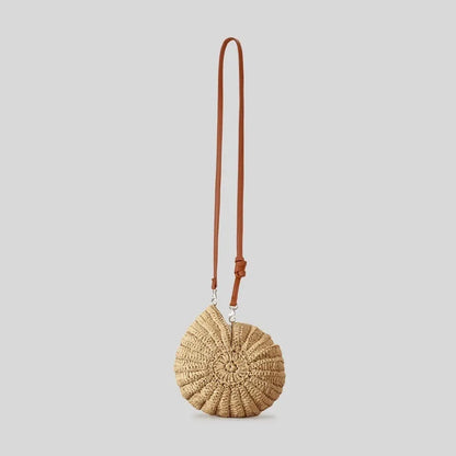 Crochet Knit Conch Shell Beach Bag
