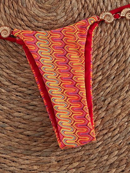Scarlet Ring Halter Bikini Set