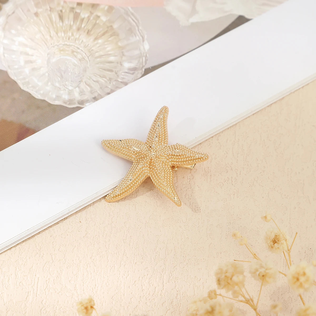 Golden Ocean Hair Clips