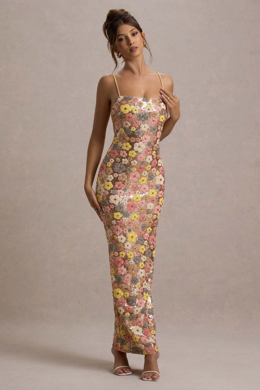 Ocean Muse Sequin Dress