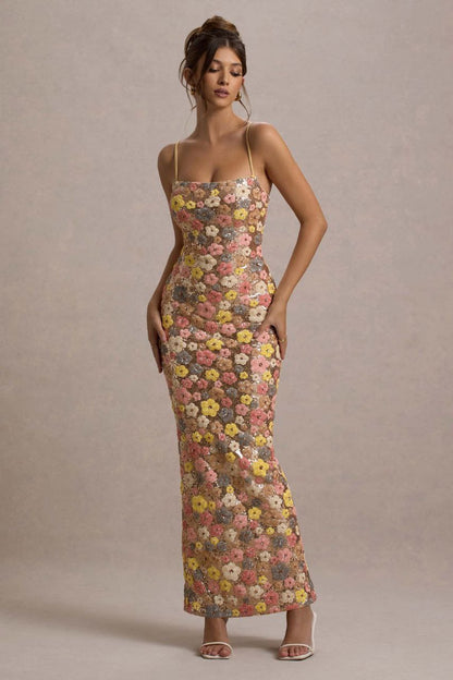 Ocean Muse Sequin Dress