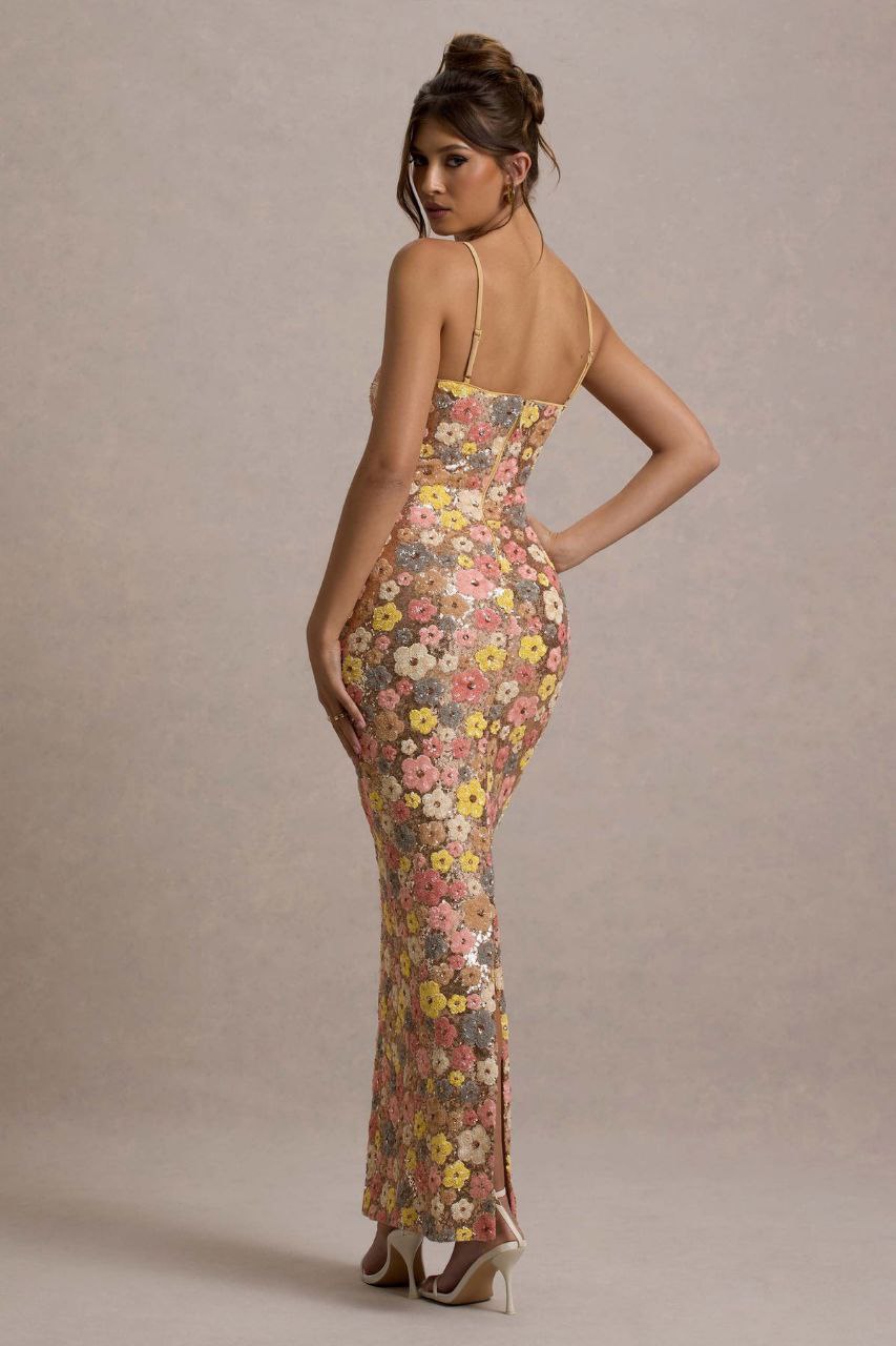 Ocean Muse Sequin Dress