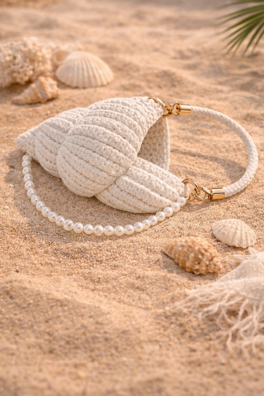 Pearl Shell Beach Bag